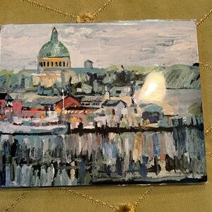 Annapolis, Maryland Dock painting by Kim Hovell